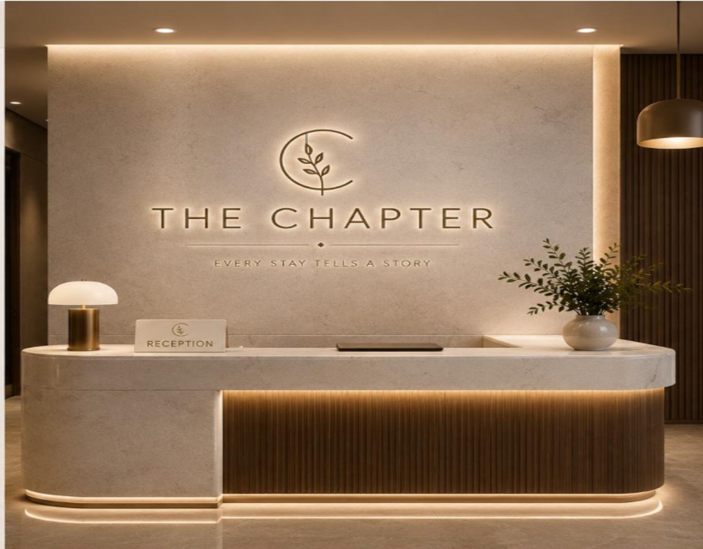 The Chapter Stay reception
